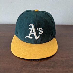 Fitted Oakland A's baseball cap